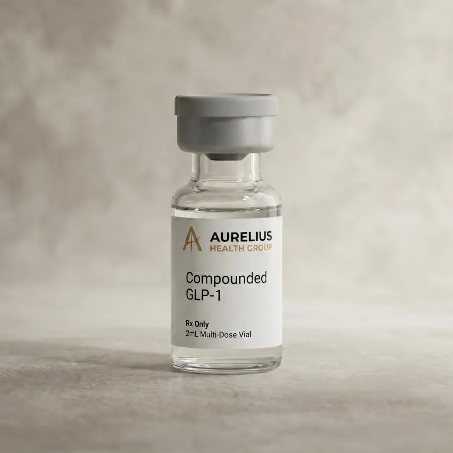 Aurelius compounded GLP-1 vial